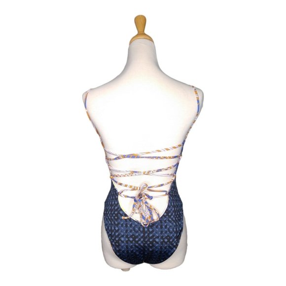 Maaji Riohacha Village One Piece Swimsuit Reversible Size L 8/10 - Picture 11 of 12